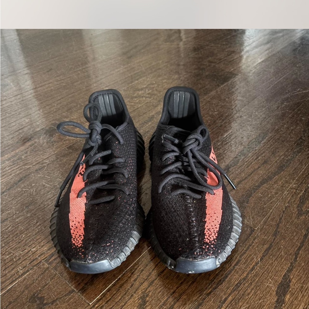 Yeezy Kids Sneakers - Black and Red
